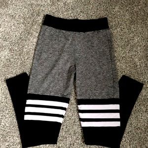 Bombshell thigh high sock leggings